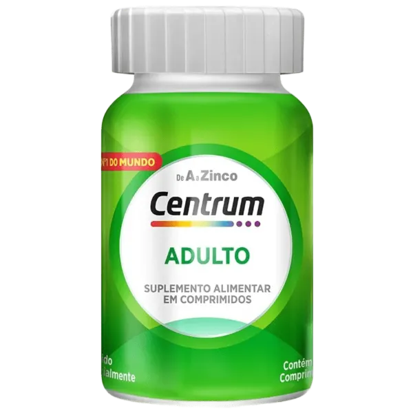 Centrum Adulto de A a Zinco 60 comprimidos