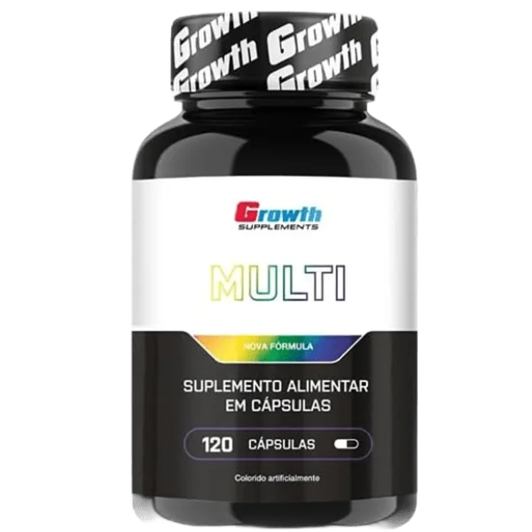 Multivitamínico Growth Supplements 120 cápsulas