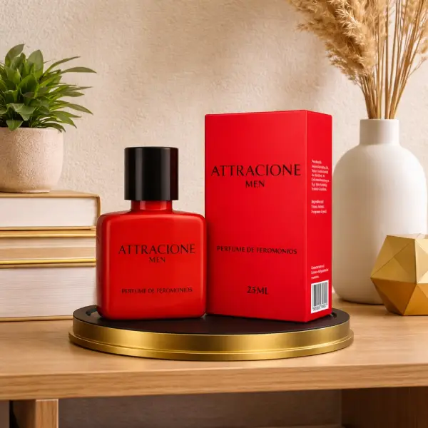 Melhores Perfumes - Perfume Attracione Men com Feromônios