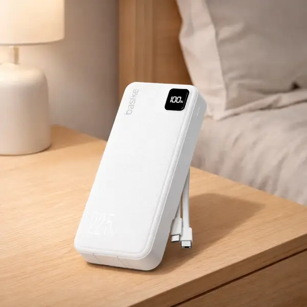 Carregador Basike Branco 20k PD Carregador Basike Branco 20k PD
