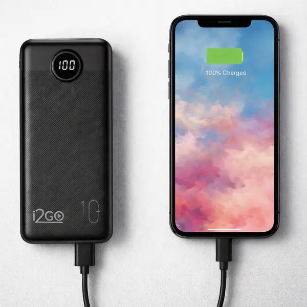 Power Bank I2GO PRO 10k Rápido Power Bank I2GO PRO 10k Rápido