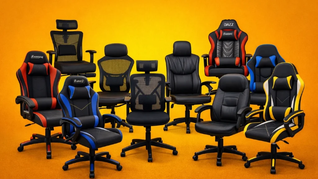 Seleção das melhores cadeiras de escritório ergonômicas e gamers para comprar em 2026.